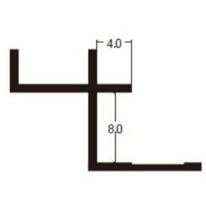 Aluminium Joining Strip 8402