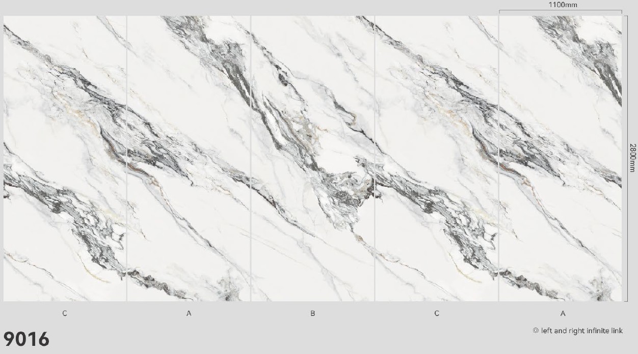 Infinity Marble - White 9016 - Image 7